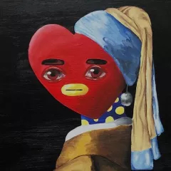 Profile pic for dee 💜 holiday elf 🎄