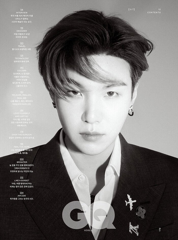 Profile pic for Min Yoongi