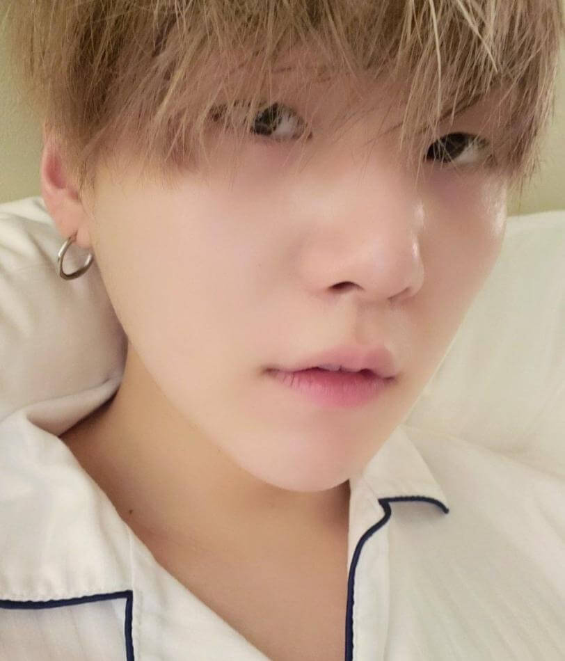 Profile pic for Yoongi